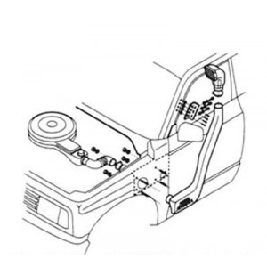 Snorkel SAFARI pour Vitara 88-94 carburateur