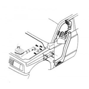 Snorkel SAFARI pour Vitara 91-94 injection