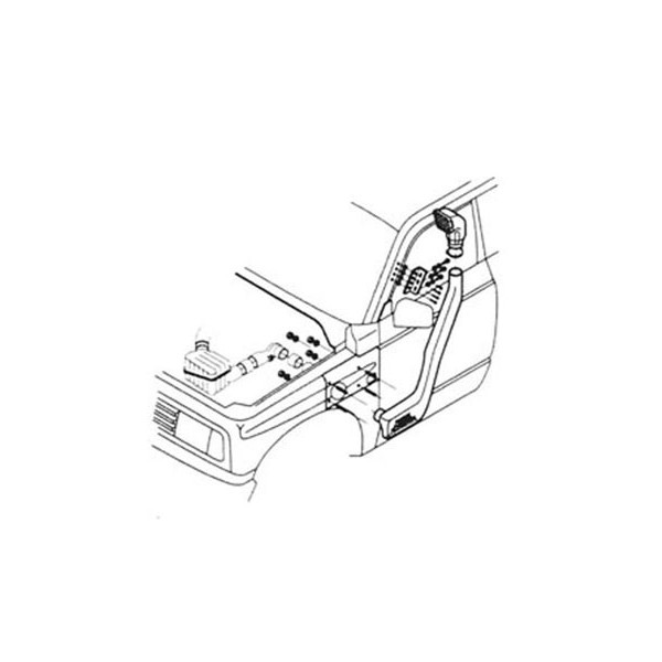 Snorkel SAFARI pour Vitara 91-94 injection