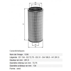 FILTRE A AIR NISSAN PATROL Y60