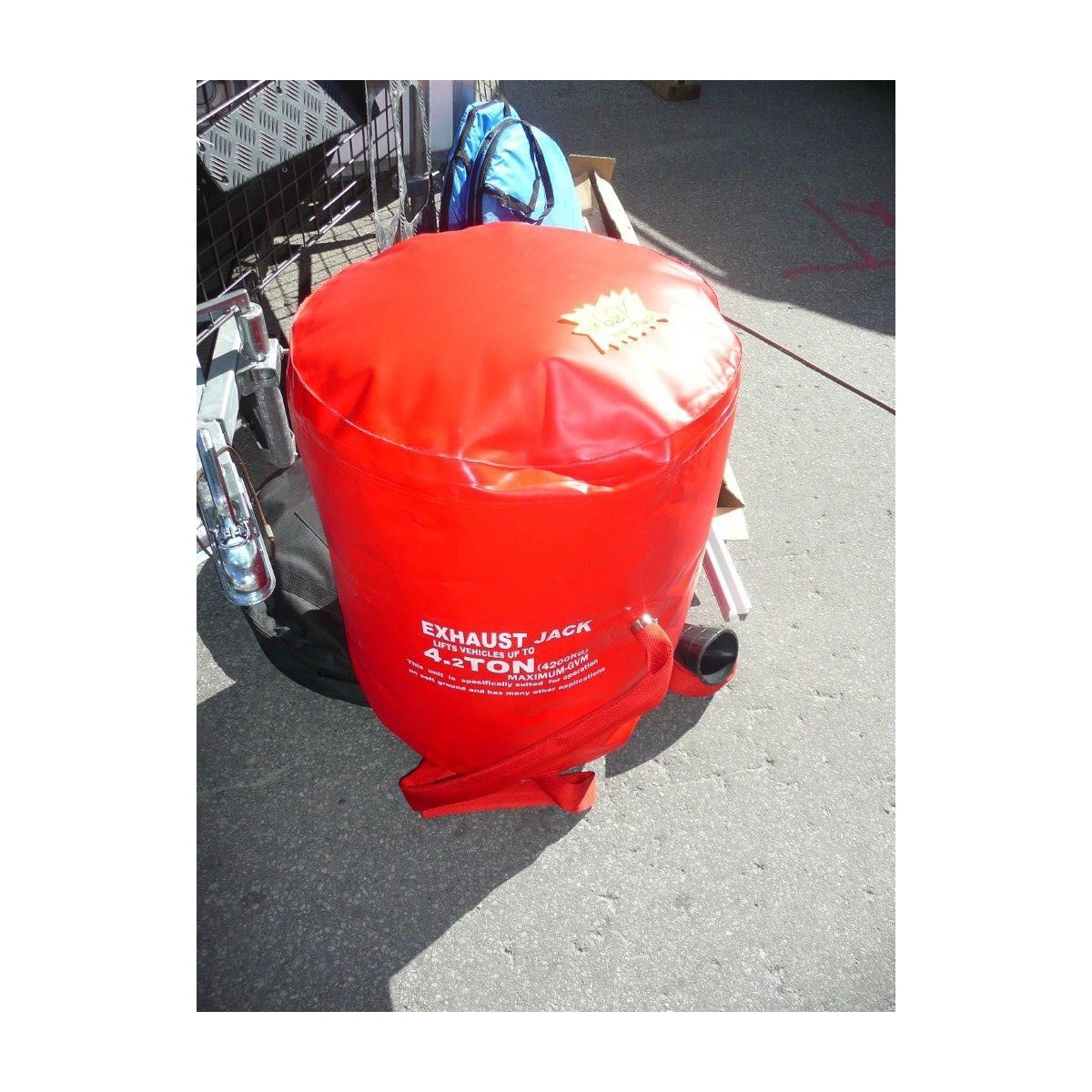 Cric air gonflable DJEBEL Xtreme 75 cm – 4,2 tonnes