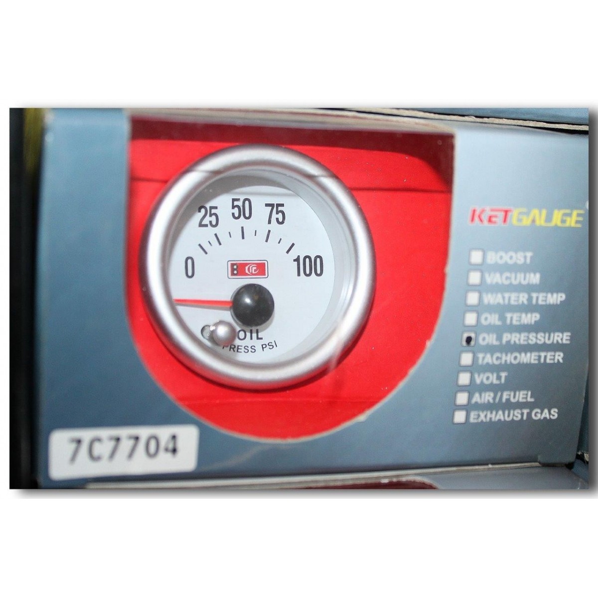 Manomètre pression huile - pression turbo - température eau