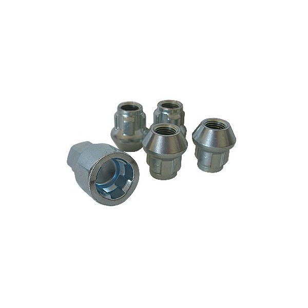 KIT ECROUS DE ROUE ANTIVOL CHROME KIT ECROUS DE ROUE ANTIVOL CHROME