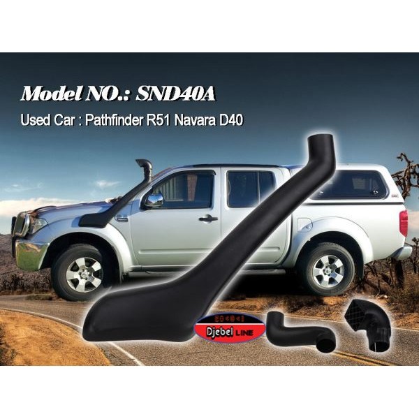Snorkel DJEBELXTREME NISSAN PATHFINDER ET NAVARA D40