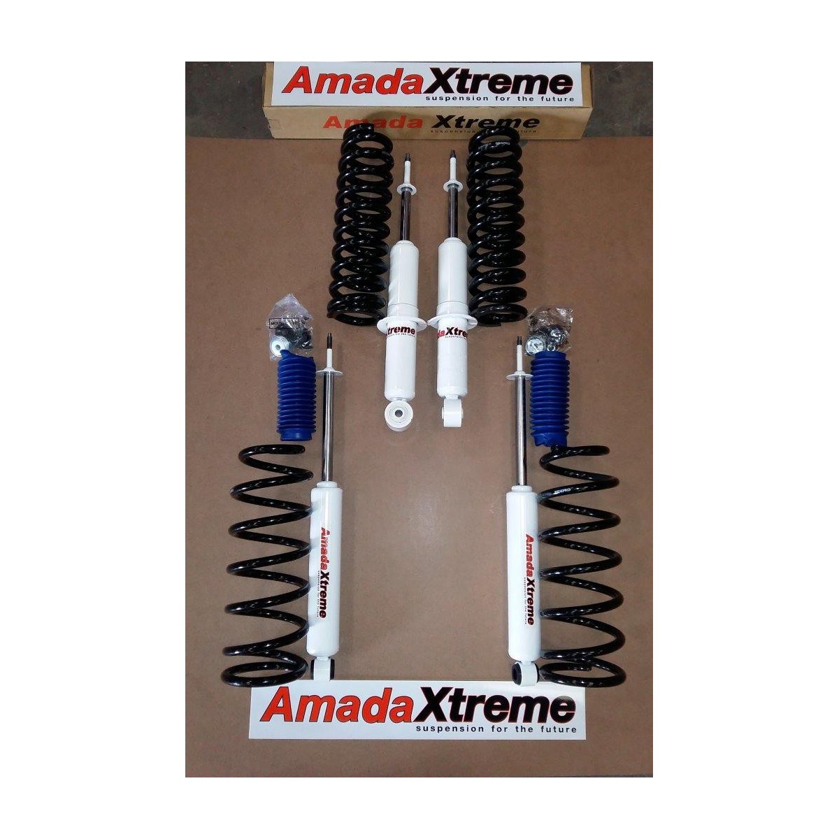 KIT SUSPENSION +4 KDJ 90 AMADA XTREME / RIDEPRO