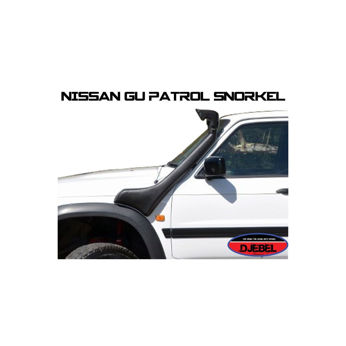 Snorkel DJEBEL-LINE NISSAN PATROL 3.0TD Y61 jusqu'à 12/02