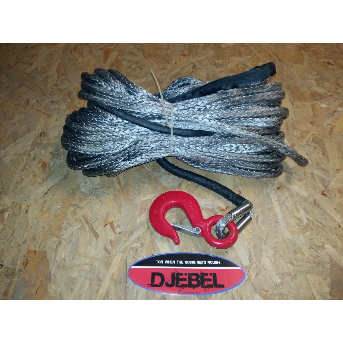 CORDE PLASMA DJEBEL-LINE 45 M  x 14mm avec CROCHET