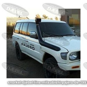 Snorkel DJEBEL-LINE MITSUBISHI PAJERO de 1991 à 2000 V33