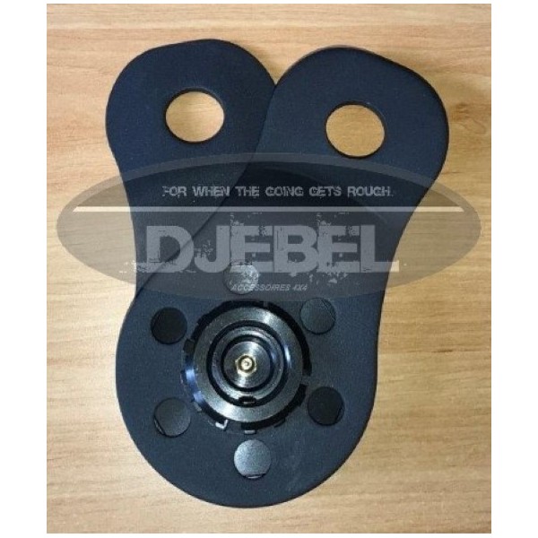 POULIE DE MOUFLAGE 10T BLACK RENFORCE DJEBELXTREME