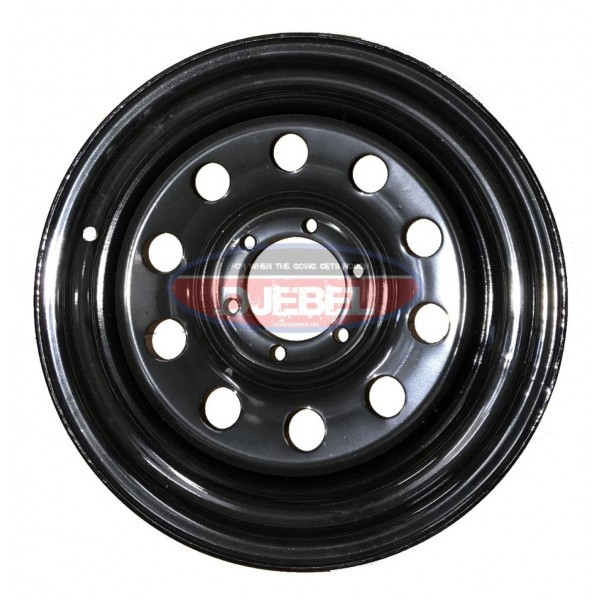 JANTES ACIER DJEBEL MODULAR BLACK 10X16 DEPORT -44 JANTES ACIER DJEBEL MODULAR BLACK 10X16 DEPORT -44