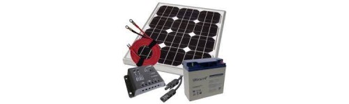 accessoires Electricité alimentation batterie kit solaire