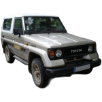 Land Cruiser LJ7. 2,4 TD jusqu'à 1990