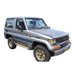 LAND CRUISER LJ7. 2,4 TD 1990 à 1993