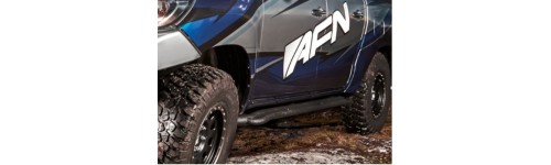 BAS DE CAISSE ROCK SLIDER ET MARCHE PIEDS POUR TOYOTA HILUX REVO 2015+