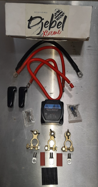 Coupleur séparateur + batterie auxiliaire
