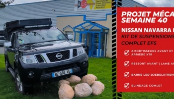 [Atelier] Préparation Nissan Navara D40 : Kit Suspension et Blindage